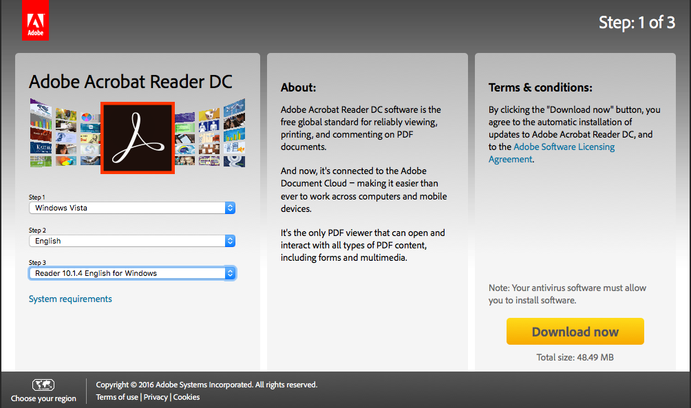 Adobe acrobat reader dc for windows 10 free